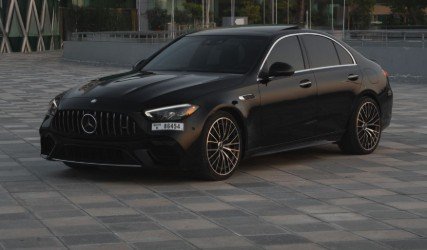 Rent C63 S 2024 in Dubai