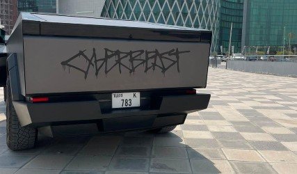 Rent Cybertruck 2024 in Dubai