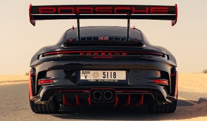 Rent GT3 RS Weissach 2025 in Dubai