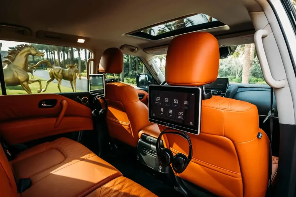 Nissan Patrol Rental Seats